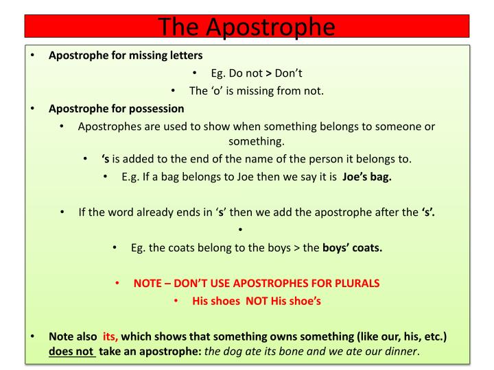 Detail Apostrophe Powerpoint Nomer 8