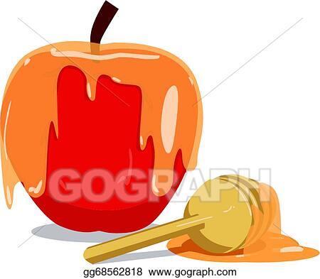 Detail Apple And Honey Clipart Nomer 13