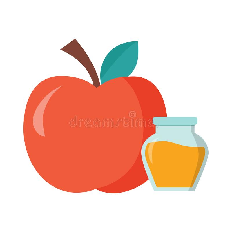 Detail Apple And Honey Clipart Nomer 15