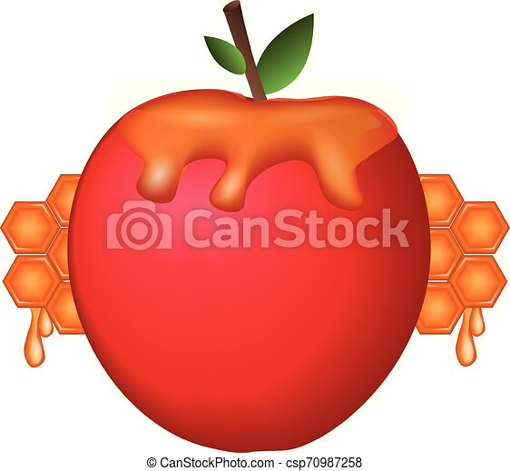 Detail Apple And Honey Clipart Nomer 27