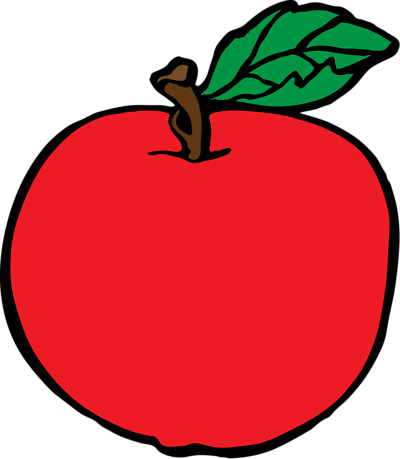 Detail Apple Clip Art Png Nomer 36