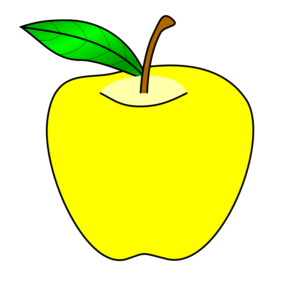 Detail Apple Clip Art Png Nomer 46