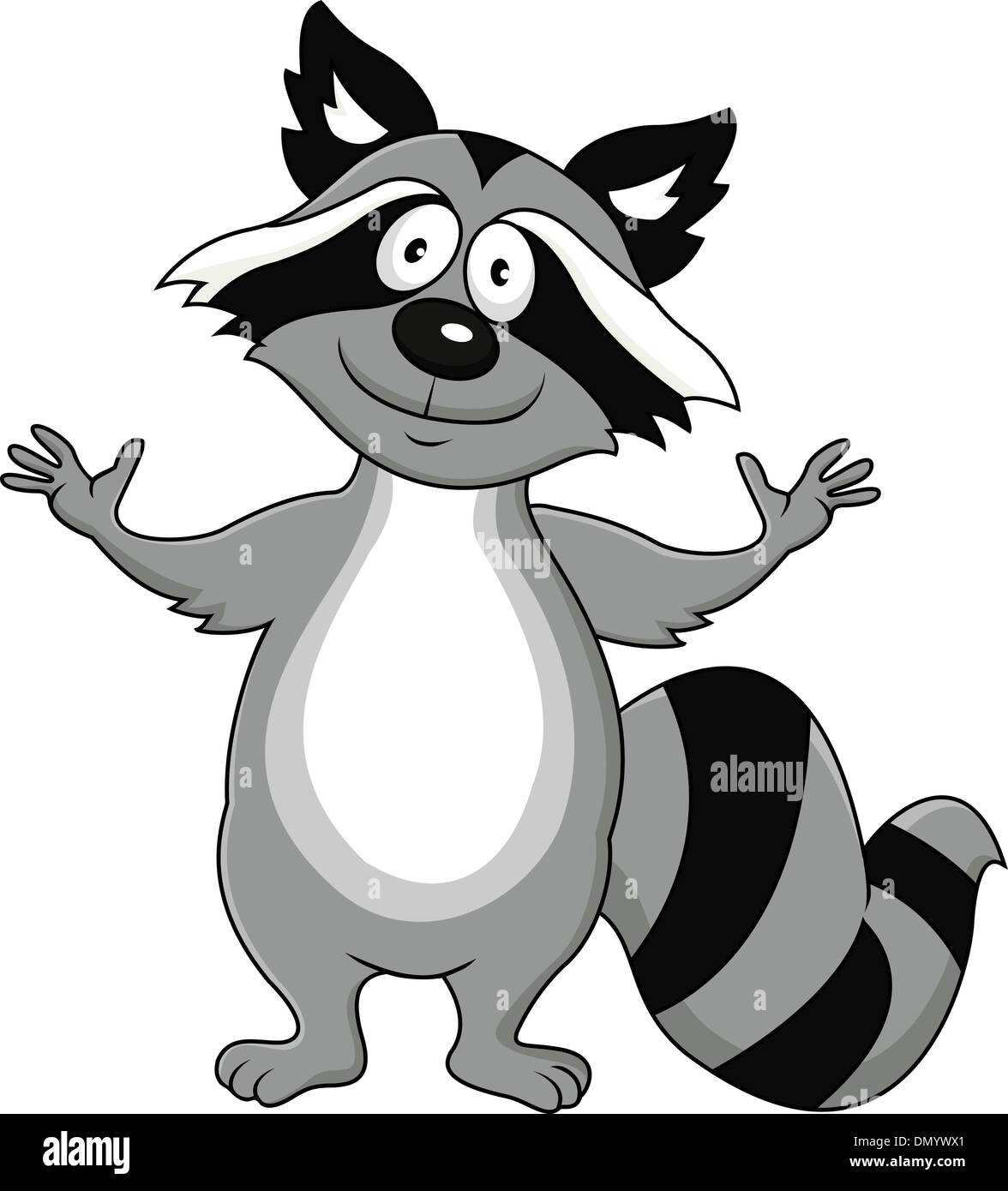 Detail Cartoon Raccoon Nomer 26