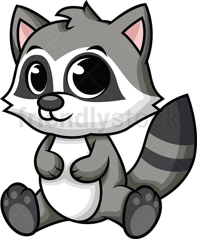 Detail Cartoon Raccoon Nomer 8