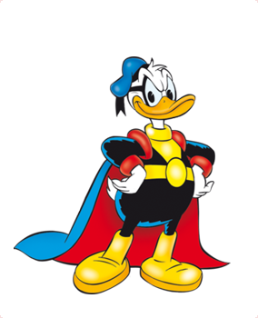 Detail Donald Duck Superheld Nomer 3