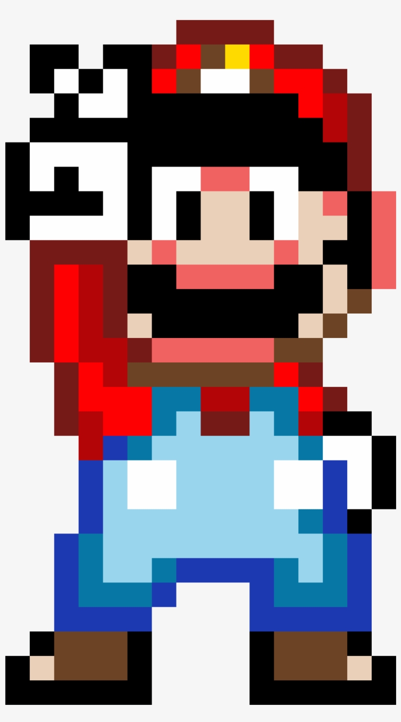 Detail Pixel Art Mario Nomer 2