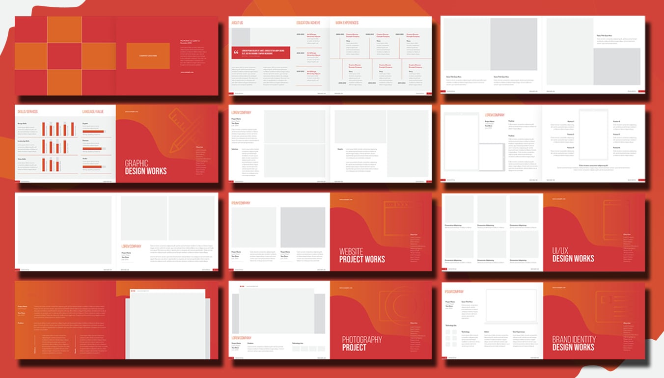 Detail Portfolio Layout Nomer 3
