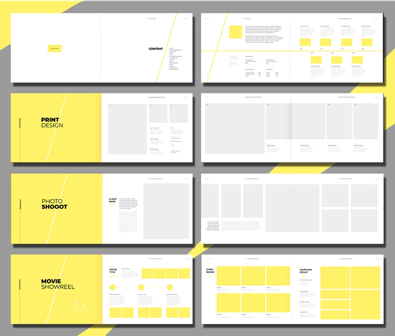 Detail Portfolio Layout Nomer 7