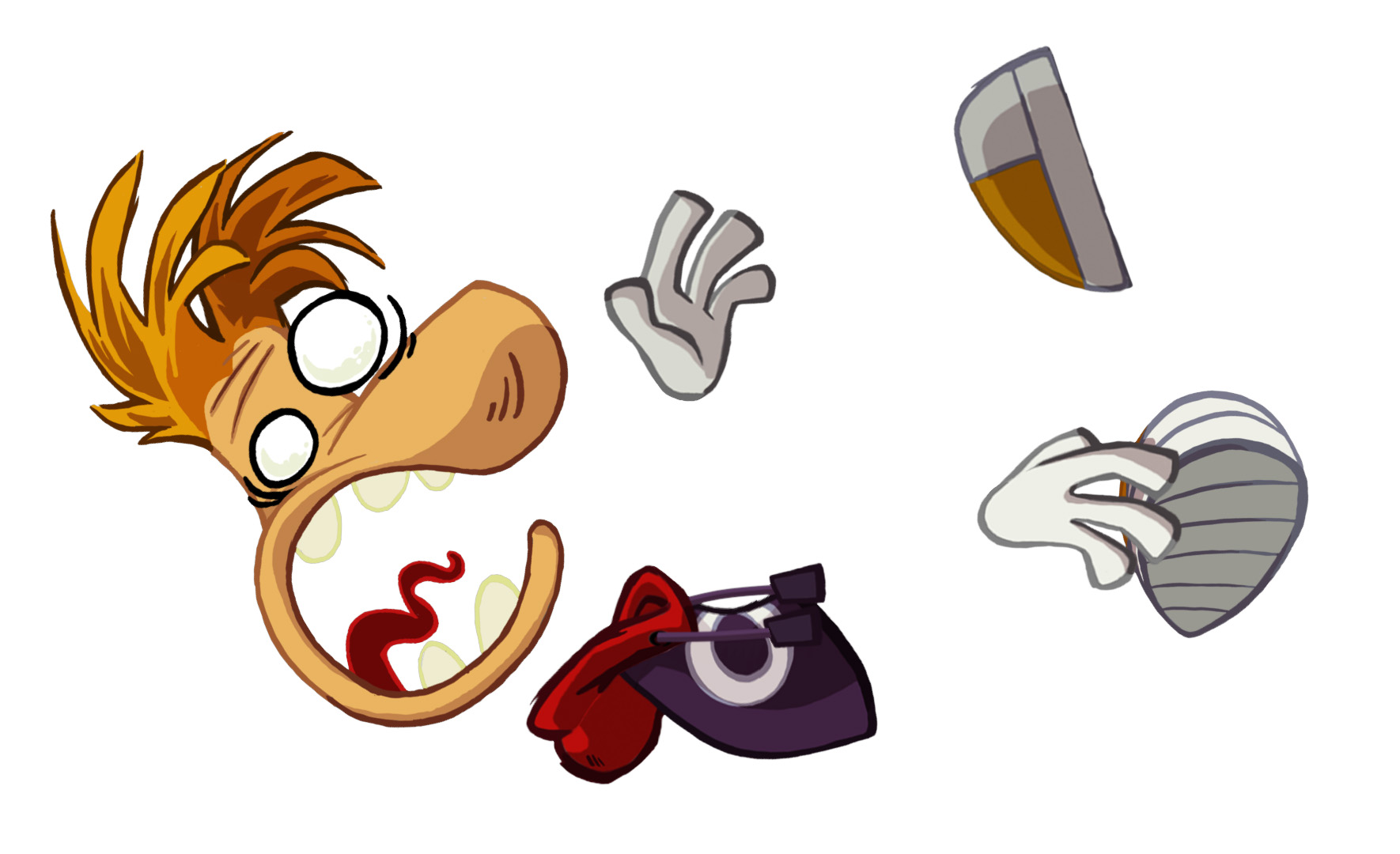 Detail Rayman Origins Concept Art Nomer 13