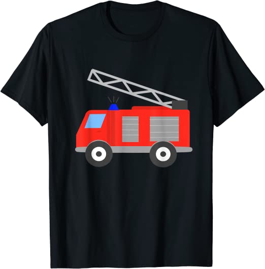 T Shirt Feuerwehrauto - KibrisPDR