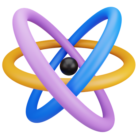Detail Atom Symbol 3d Nomer 3