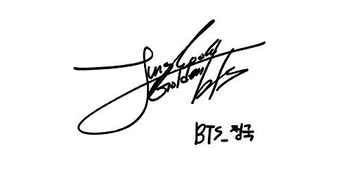 Detail Bts Signatures Nomer 3