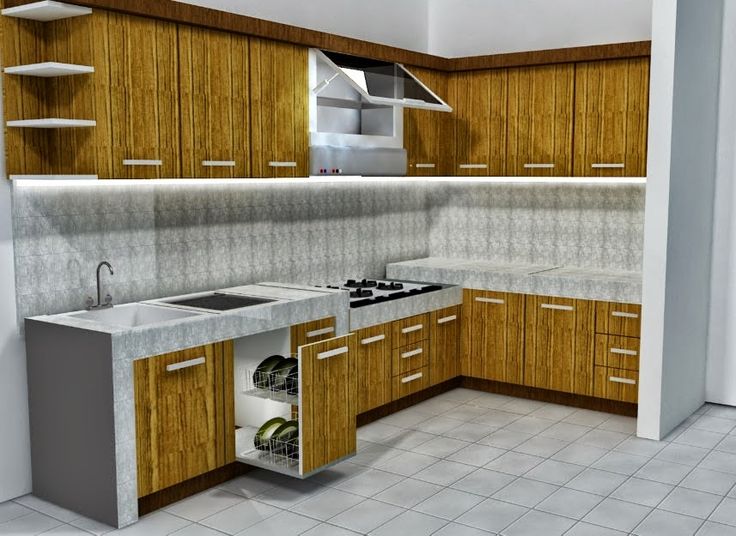 Detail Desain Dapur Minimalis Sederhana Murah Nomer 15