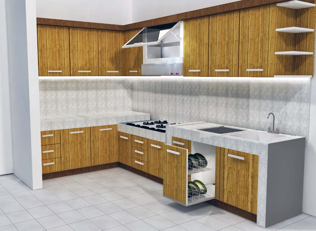 Detail Desain Dapur Sangat Sederhana Dan Murah Nomer 44