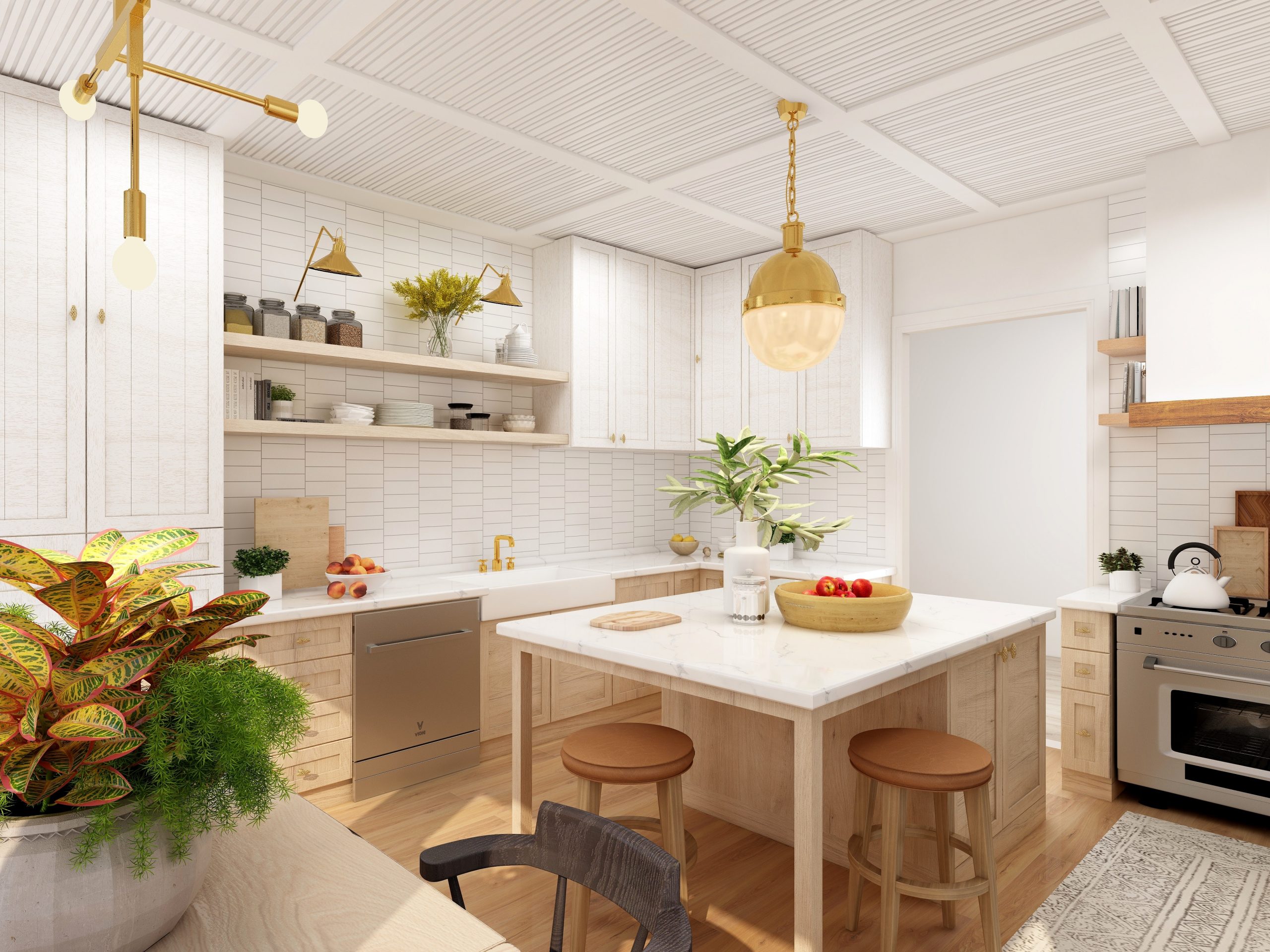 Detail Desain Dapur Siku Nomer 47