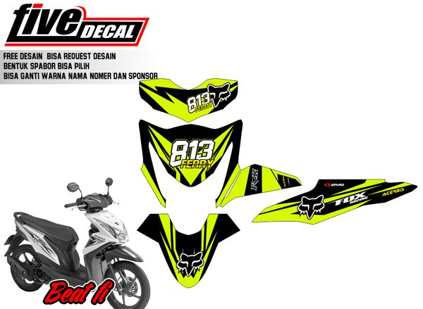 Detail Desain Decal Beat Fi Nomer 13