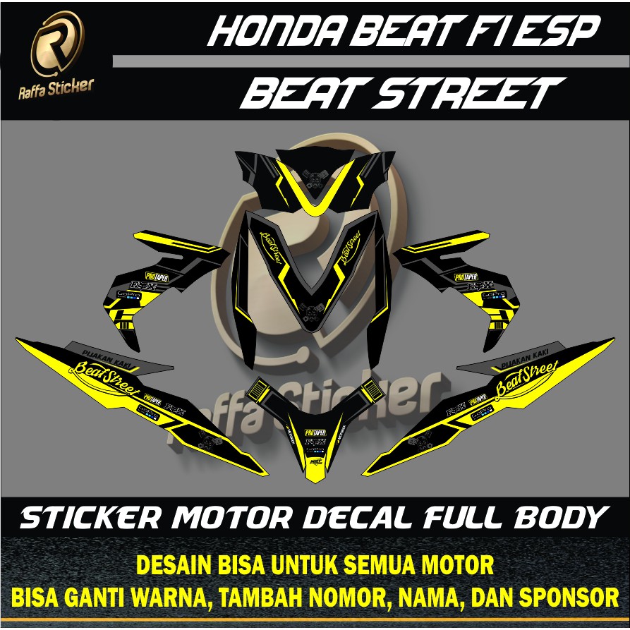 Detail Desain Decal Beat Fi Nomer 21