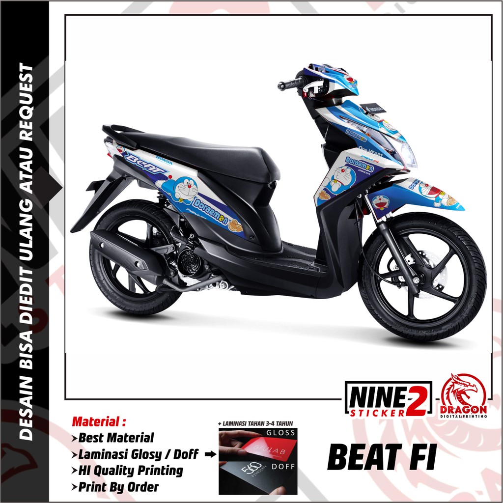 Detail Desain Decal Beat Fi Nomer 22