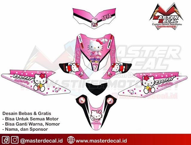 Detail Desain Decal Beat Fi Nomer 40