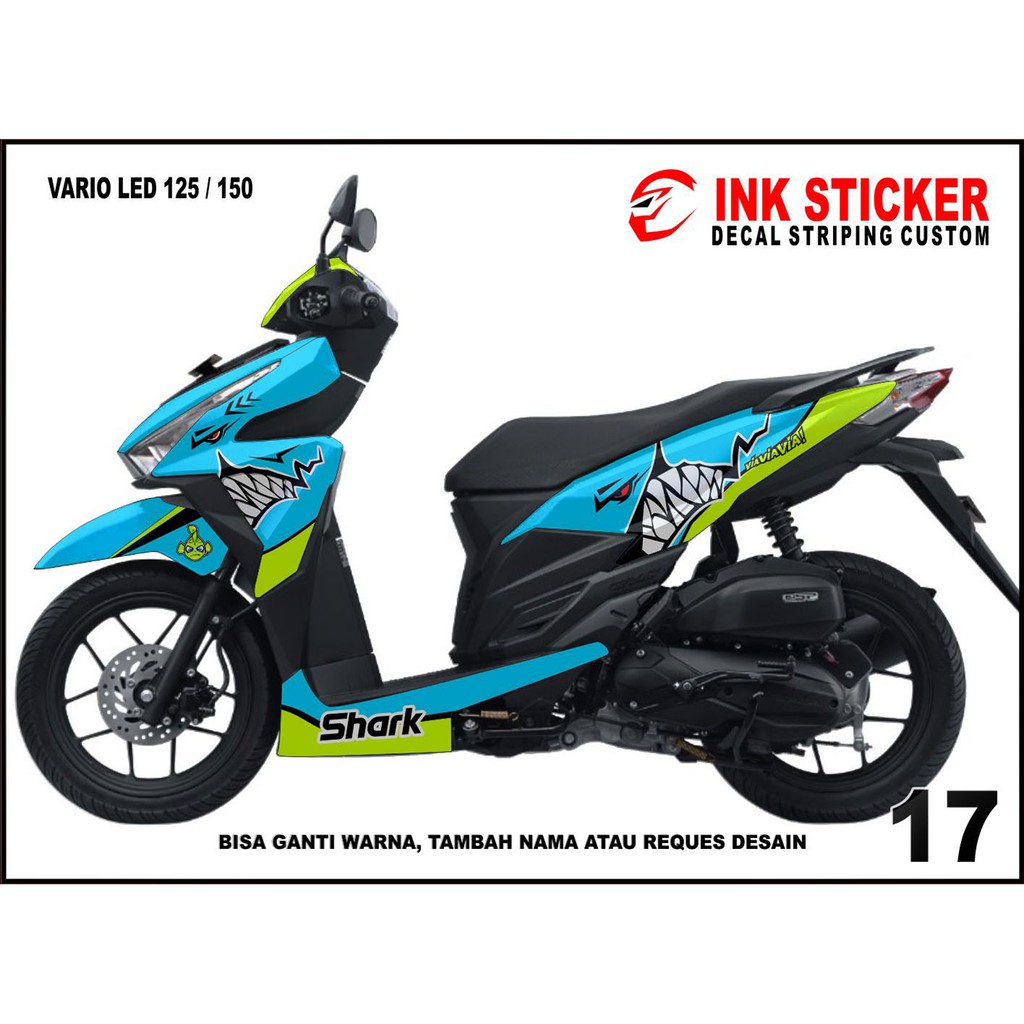 Detail Desain Decal Vario 150 Nomer 25