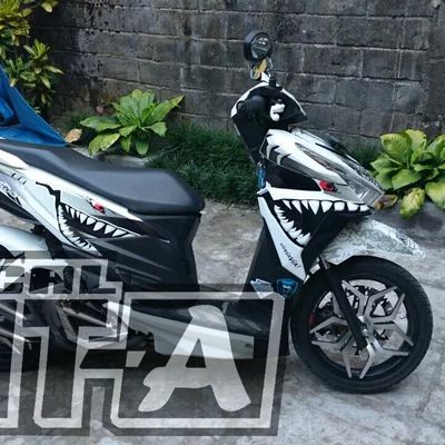 Detail Desain Decal Vario 150 Nomer 32