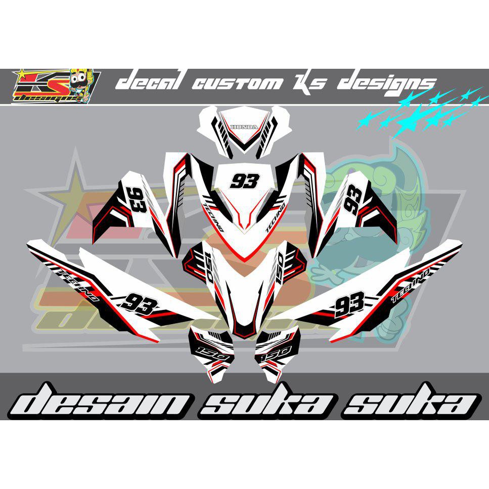 Detail Desain Decal Vario 150 Nomer 47