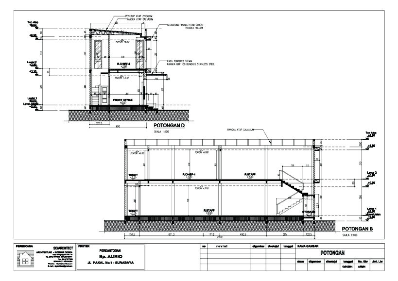 Detail Desain Denah Kantor Nomer 34