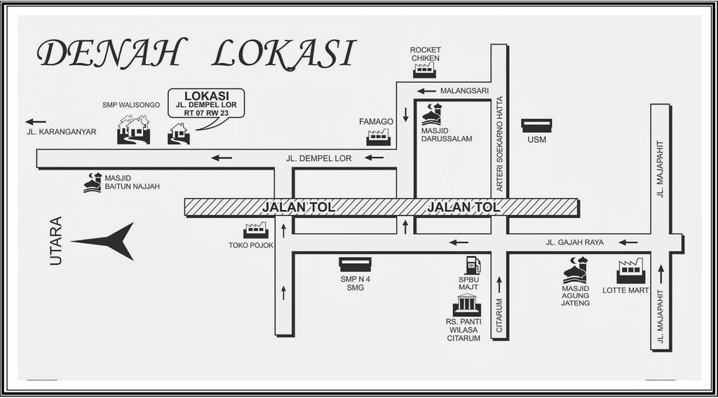 Detail Desain Denah Lokasi Nomer 22