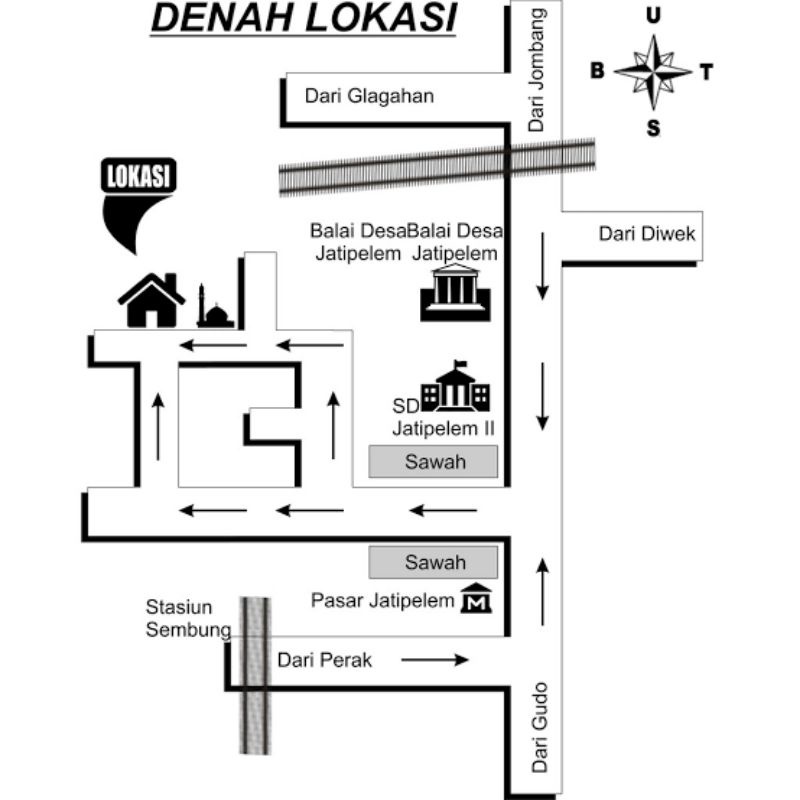 Detail Desain Denah Lokasi Nomer 31