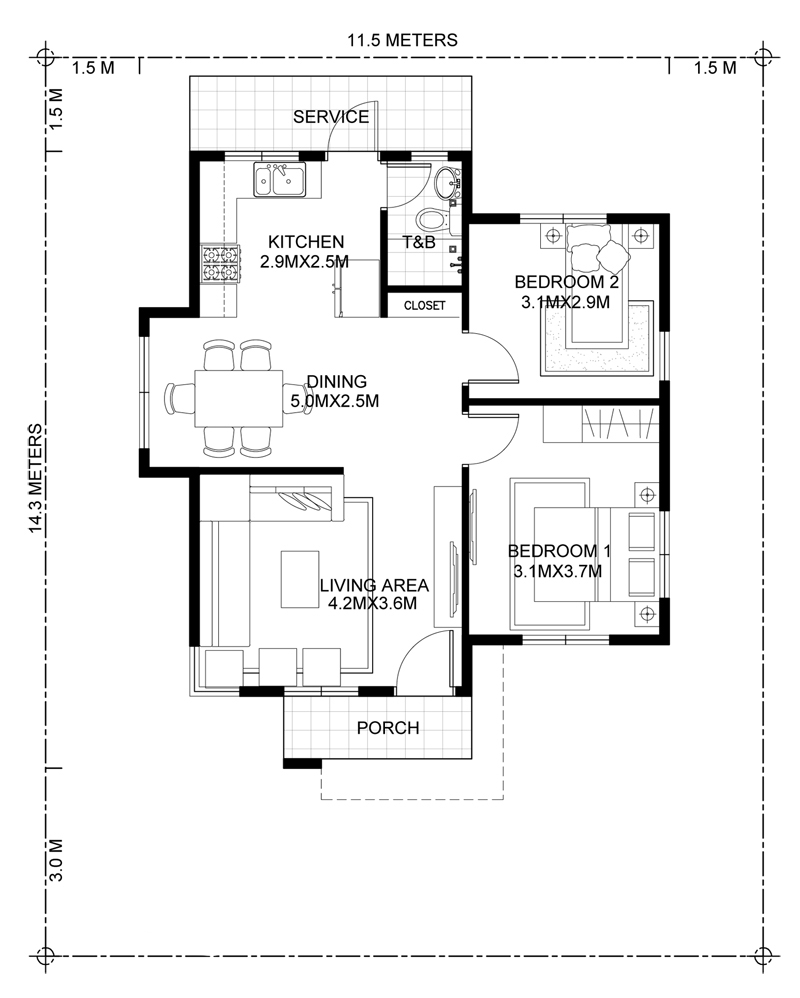 Download Desain Denah Rumah Nomer 12