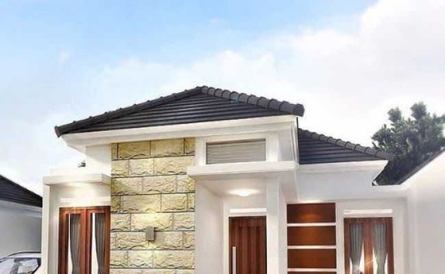 Detail Desain Depan Rumah Minimalis Modern Nomer 42