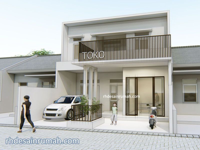 Detail Desain Depan Toko Nomer 33