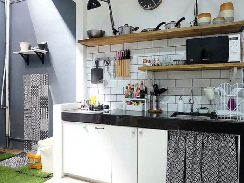 Detail Desain Dinding Dapur Minimalis Nomer 12