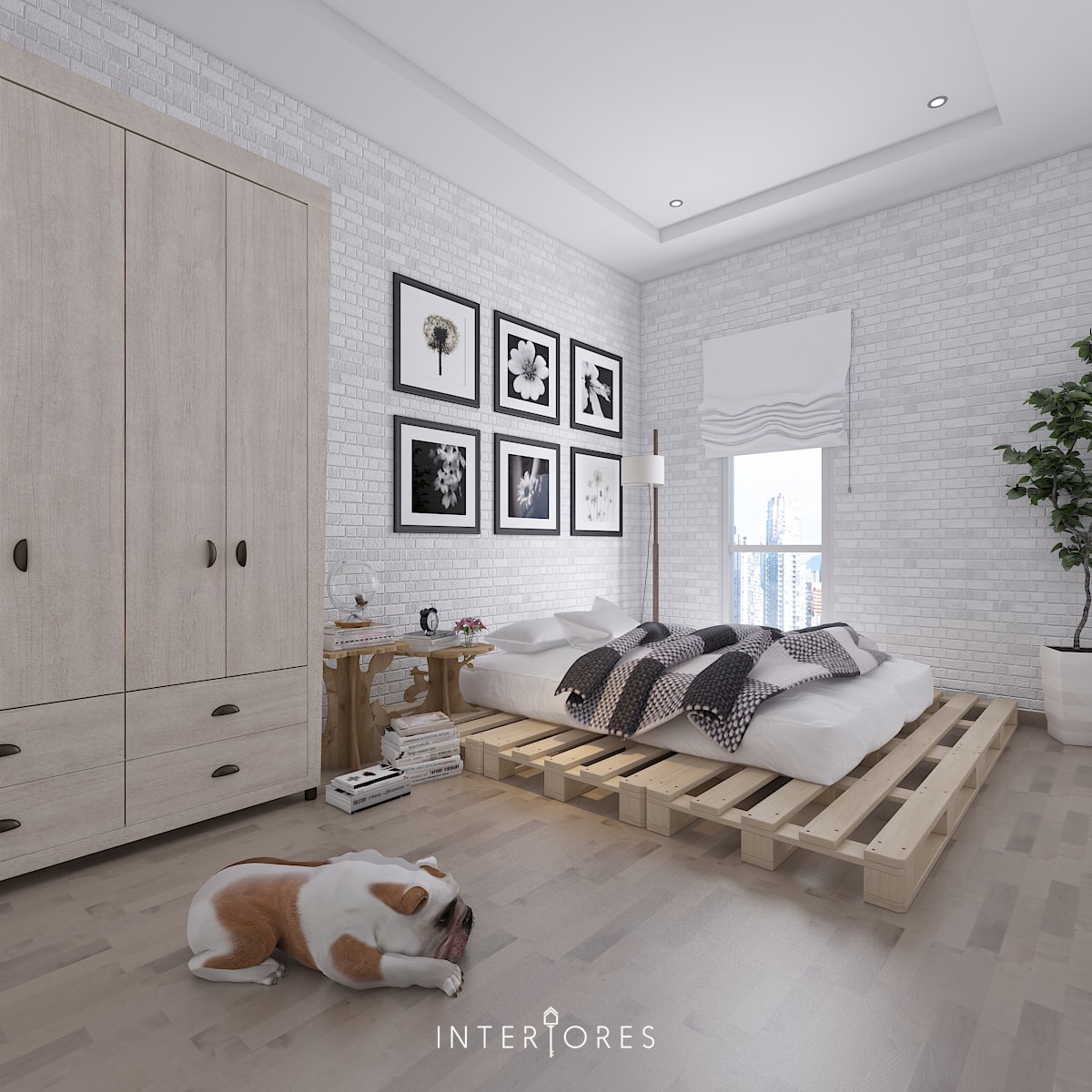 Detail Desain Dinding Kamar Tidur Minimalis Nomer 28