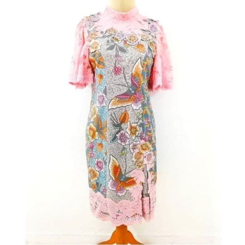 Detail Desain Dress Batik Nomer 52