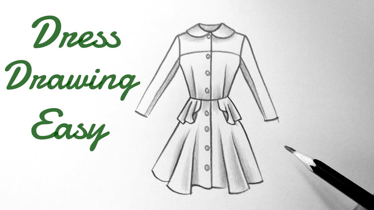 Detail Desain Dress Simple Nomer 42