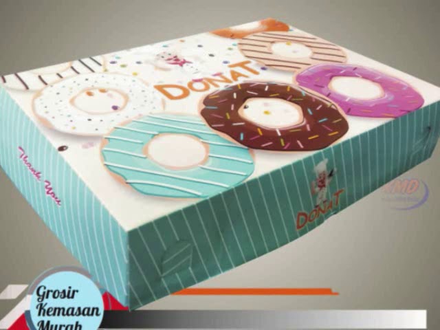 Detail Desain Dus Donat Nomer 19