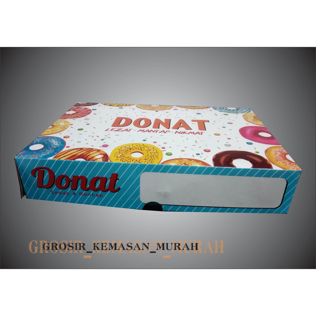 Detail Desain Dus Donat Nomer 39