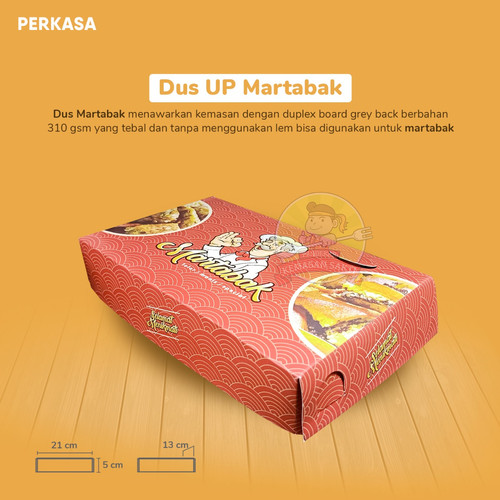 Detail Desain Dus Martabak Nomer 45