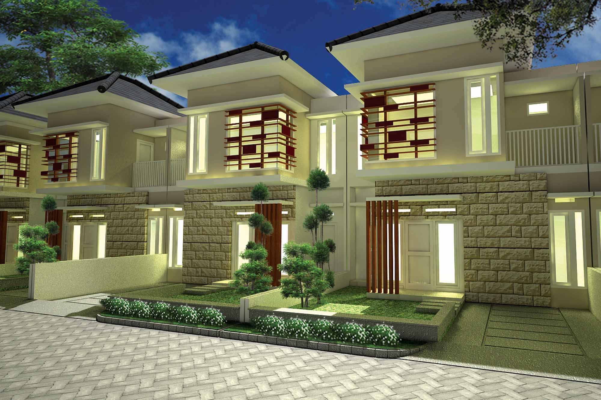 Detail Desain Eksterior Rumah Nomer 27