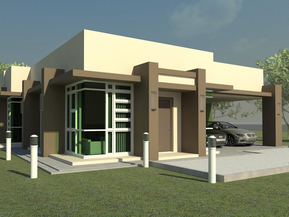 Detail Desain Eksterior Rumah Nomer 42