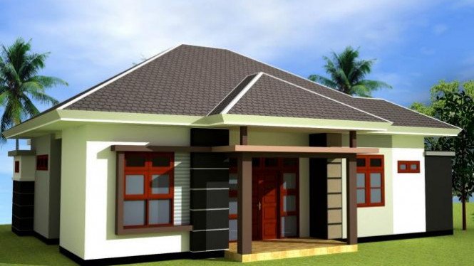 Detail Desain Eksterior Rumah Nomer 43