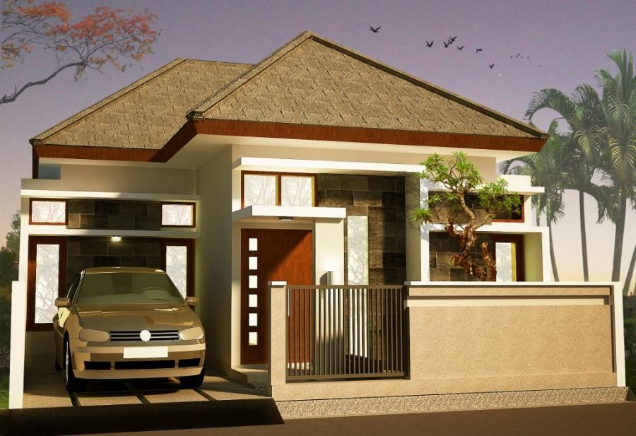 Detail Desain Eksterior Rumah Minimalis Nomer 10