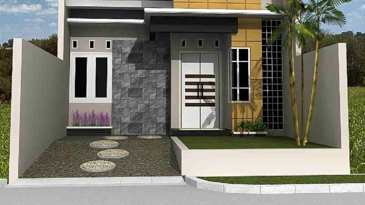 Detail Desain Exterior Rumah Minimalis Nomer 12