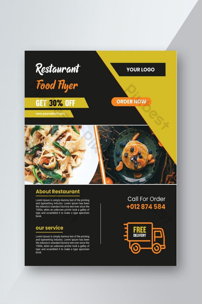 Detail Desain Flyer Makanan Nomer 26