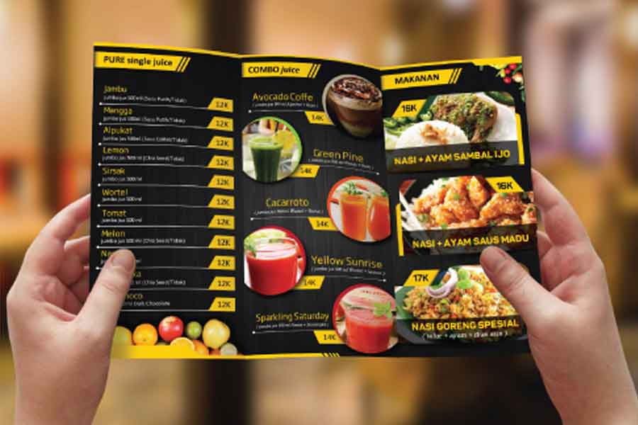 Detail Desain Flyer Makanan Nomer 28