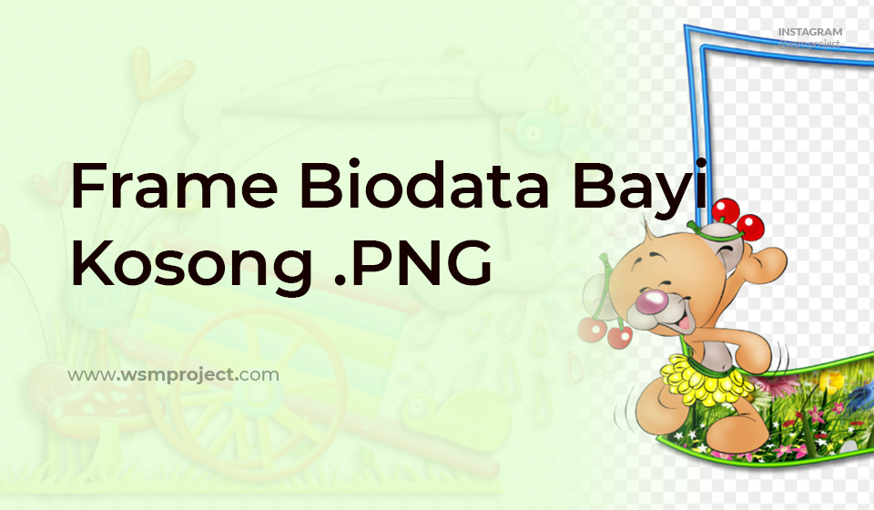 Detail Desain Frame Biodata Bayi Nomer 35