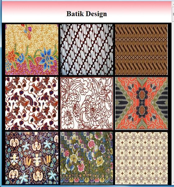 Detail Desain Gambar Batik Nomer 4