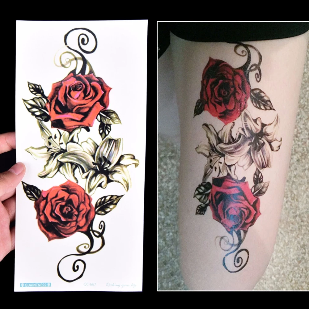 Detail Desain Gambar Bunga Mawar Merah Nomer 56