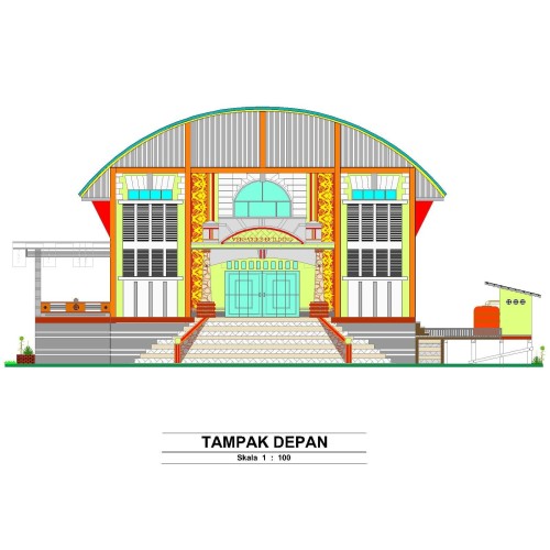 Detail Desain Gambar Gedung Nomer 16